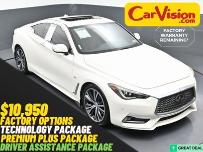 Used 2017 INFINITI Q60 w/ Leather Seating Package