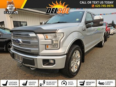 Used 2015 Ford F150 Platinum w/ Max Trailer Tow Package