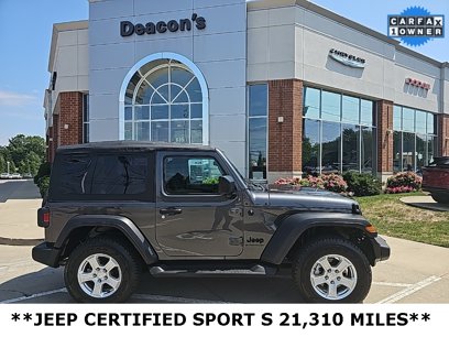 Certified 2023 Jeep Wrangler Sport S
