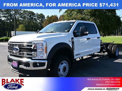 New 2024 Ford F550 4x4 Crew Cab Super Duty w/ Snow Plow Prep Package