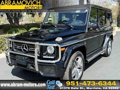 Used 2015 Mercedes-Benz G 63 AMG 4MATIC w/ PA6 Package