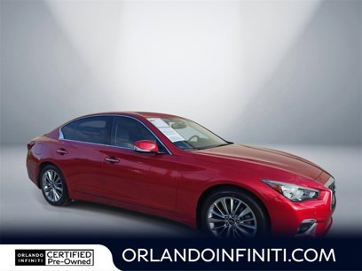 Certified 2023 INFINITI Q50 Luxe w/ Cargo Package