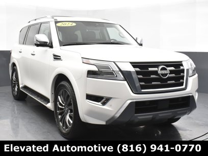 Certified 2024 Nissan Armada Platinum w/ Captain's Chairs Package