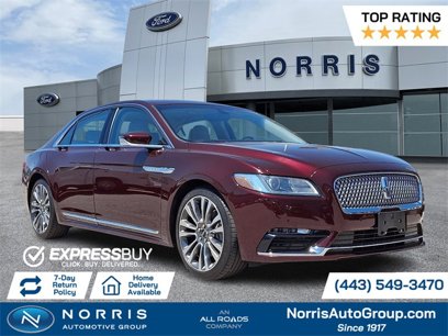 Used 2017 Lincoln Continental Select
