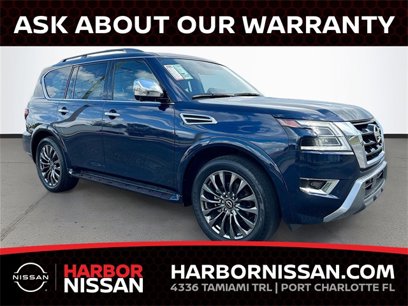 Used 2023 Nissan Armada Platinum w/ Captain's Chairs Package