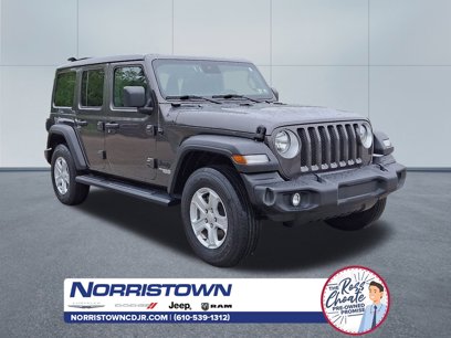 Certified 2021 Jeep Wrangler Unlimited Sport w/ Sun And Sound Package
