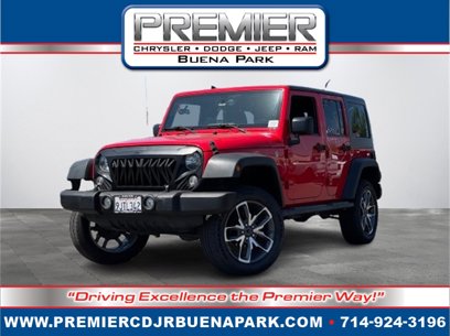 Certified 2016 Jeep Wrangler Unlimited Sport w/ Quick Order Package 24S