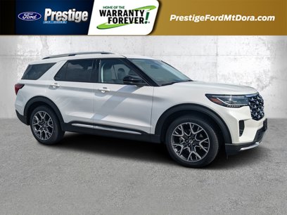 New 2025 Ford Explorer Platinum