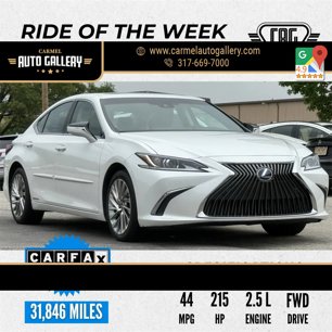 Used 2021 Lexus ES 300h w/ Luxury Package