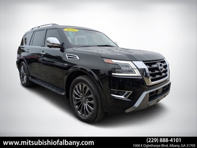 Used 2021 Nissan Armada Platinum w/ Captain's Chairs Package