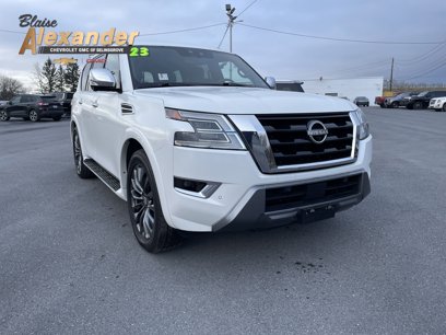 Used 2023 Nissan Armada Platinum w/ Captain's Chairs Package