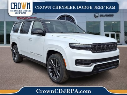 New 2025 Jeep Grand Wagoneer Series II Obsidian w/ Quick Order Packagew 28T
