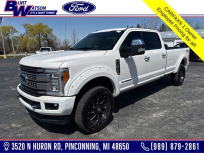 Used 2018 Ford F350 Platinum w/ Platinum Ultimate Package