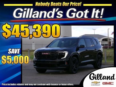 New 2025 GMC Acadia Elevation w/ Elevation Premium Package