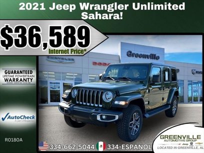 Certified 2021 Jeep Wrangler Unlimited Sahara w/ Safety Group