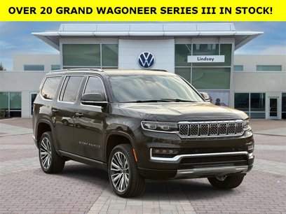 Used 2022 Jeep Grand Wagoneer Series III w/ Rear Seat Video Group 1