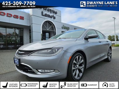 Used 2015 Chrysler 200 C w/ Navigation & Sound Group I