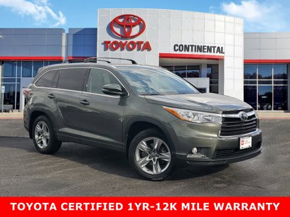 Used 2016 Toyota Highlander Limited Platinum