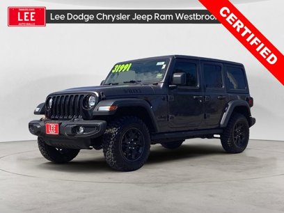 Certified 2021 Jeep Wrangler Unlimited Sport
