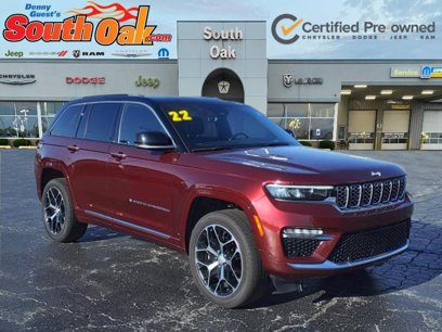Certified 2022 Jeep Grand Cherokee Summit