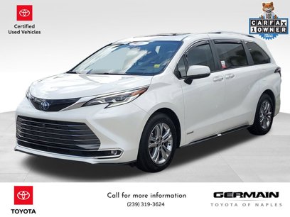 Certified 2021 Toyota Sienna Platinum