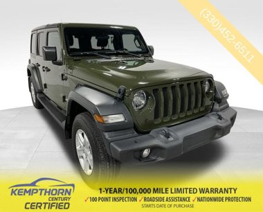 Used 2020 Jeep Wrangler Unlimited Sport S