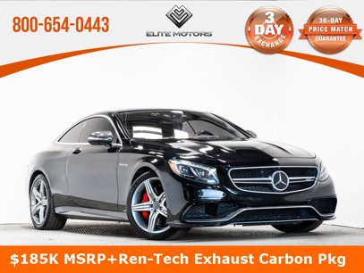 Used 2015 Mercedes-Benz S 63 AMG 4MATIC Coupe