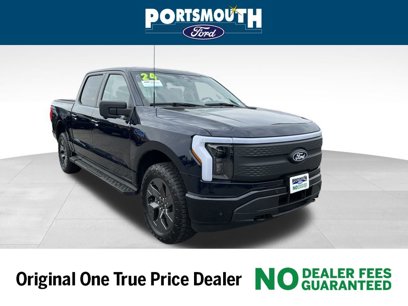 Certified 2024 Ford F150 Lightning 4x4 SuperCrew