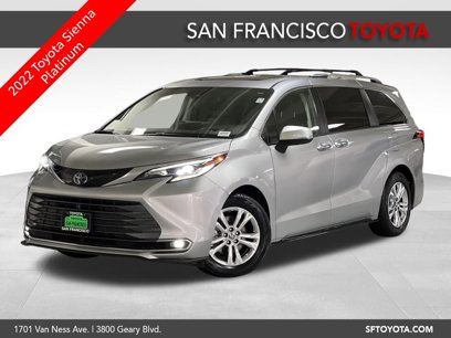 Certified 2022 Toyota Sienna Platinum