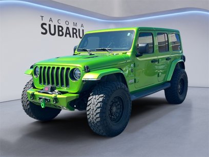 Used 2019 Jeep Wrangler Unlimited Sahara w/ LED Lighting Group