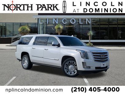 Used 2018 Cadillac Escalade ESV Platinum