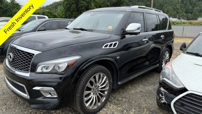 Used 2017 INFINITI QX80 4WD w/ Deluxe Technology Package