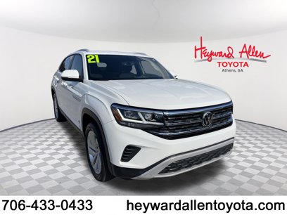 Used 2021 Volkswagen Atlas Cross Sport SE w/ Panoramic Sunroof Package