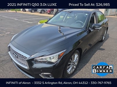 Used 2021 INFINITI Q50 Luxe w/ Seat & Sound Package