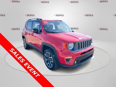 Used 2022 Jeep Renegade Limited w/ Sun, Sound & Wheels Group