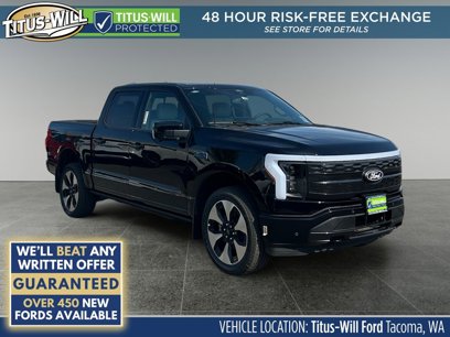 New 2025 Ford F150 Lightning Platinum