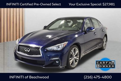 Used 2021 INFINITI Q50 Sensory w/ Cargo Package