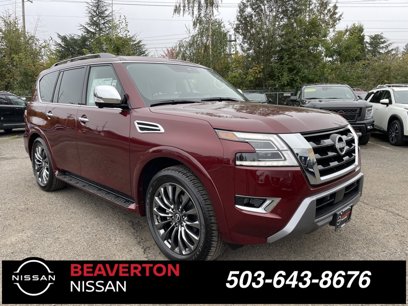 New 2024 Nissan Armada Platinum w/ Cargo Package