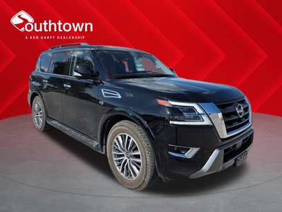 Used 2021 Nissan Armada SL w/ Captain's Chairs Package