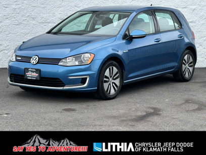 Used 2016 Volkswagen e-Golf SE