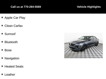 Used 2021 Cadillac CT4 V w/ Cold Weather Package