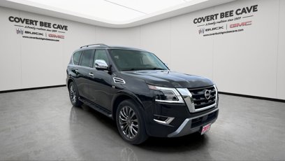 Used 2021 Nissan Armada Platinum w/ Captain's Chairs Package