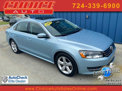 Used 2013 Volkswagen Passat 2.5 SE