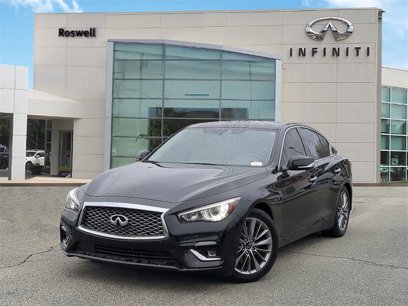 Used 2022 INFINITI Q50 Luxe w/ Cargo Package