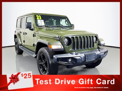 Used 2021 Jeep Wrangler Unlimited Sahara