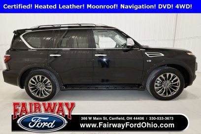 Used 2022 Nissan Armada Platinum w/ Captain's Chairs Package