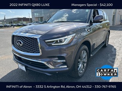 Used 2022 INFINITI QX80 Luxe w/ All-Season Package