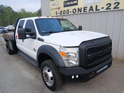 Used 2013 Ford F550 4x4 Crew Cab Super Duty w/ XLT Interior Pkg