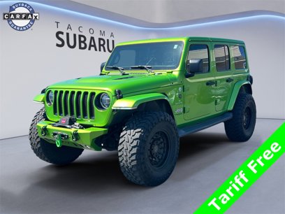 Used 2019 Jeep Wrangler Unlimited Sahara w/ LED Lighting Group