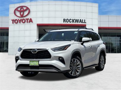 New 2025 Toyota Highlander Platinum